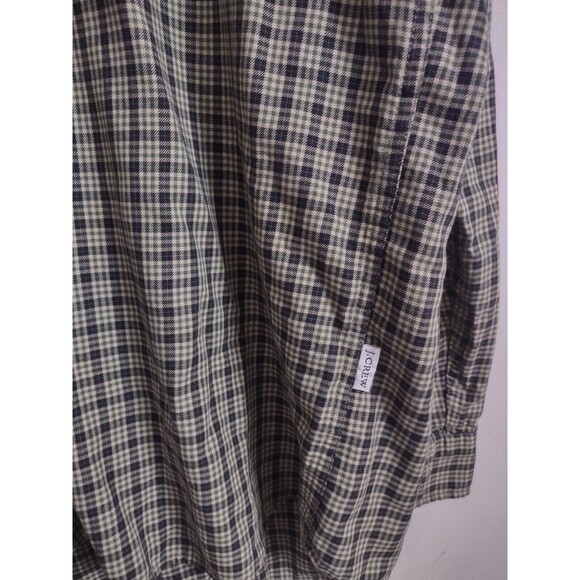 J.Crew Shirt Plaid Button Down Buffalo Check Size XL Long Sleeve - Picture 3 of 6